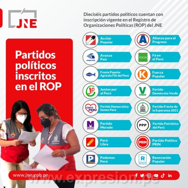 ROP DEL JNE INICIÓ PROCESO