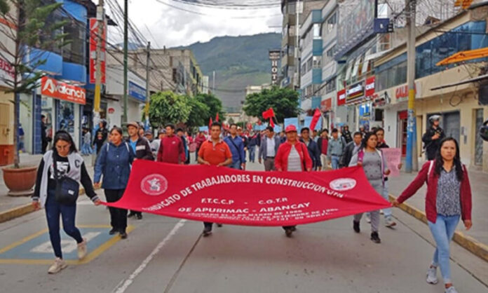 CONSTRUCCIÓN CIVIL paro