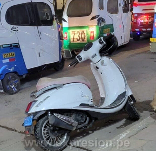 recuperan moto robada
