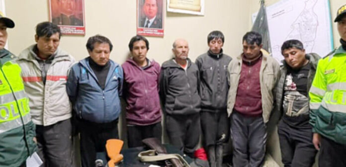 CAPTURAN BANDA abigeos