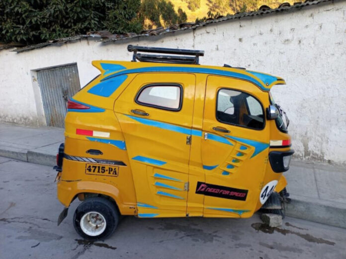 Recuperan moto taxi