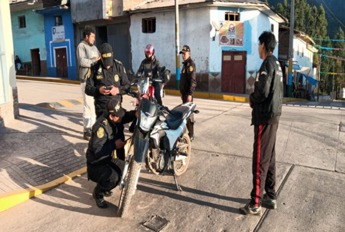 Recuperan moto robado