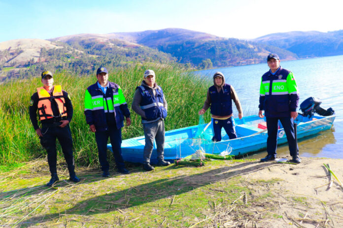 OPERATIVO INOPINADO EN LA LAGUNA DE PACUCHA