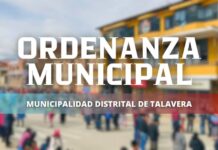 ORDENANZA MUNICIPAL n.° 005-2026-MDT-A.