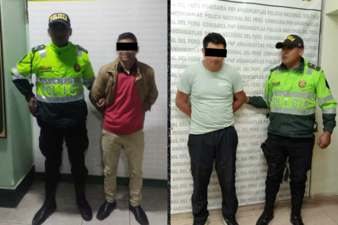 DETIENEN A DOS SUJETOS