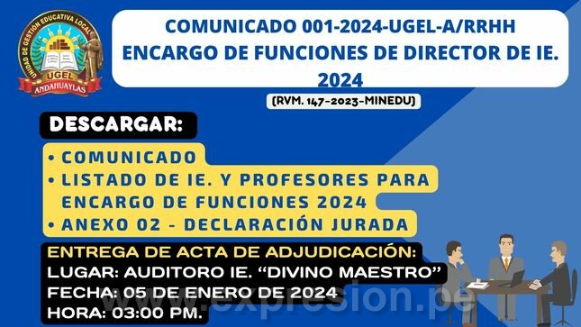 Comunicado