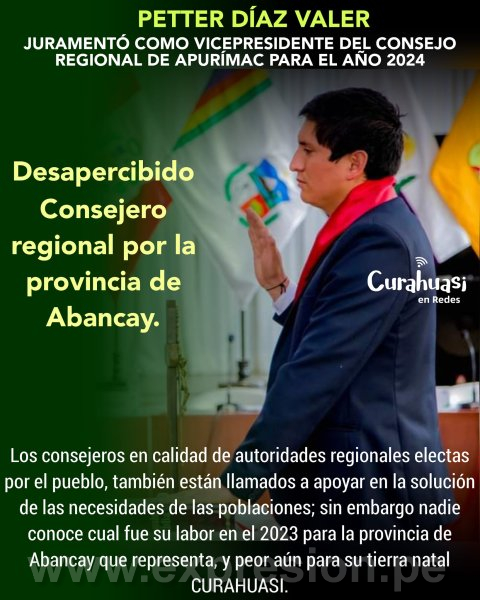 PETTER DÍAZ VALER JURAMENTÓ