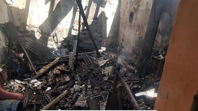 INCENDIO DE VIVIENDA OCASIONÓ 2