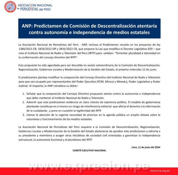 ANP PREDICTAMEN DE COMISIÓN