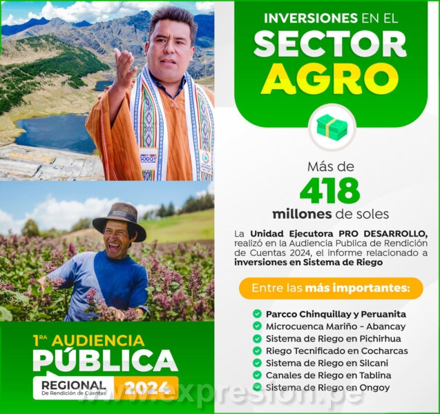 Banner sector agrario