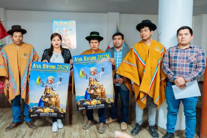 EXITOSO LANZAMIENTO DEL AYA RAYMI 2024