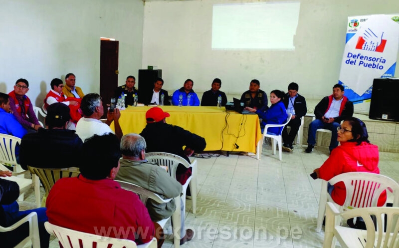 REALIZAN REUNIÓN SOBRE PROBLEMÁTICA