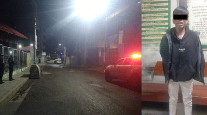 SUJETO HABRÍA AGREDIDO