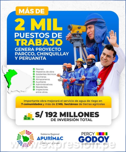 TRES PRESAS EN CONSTRUCCIÓN