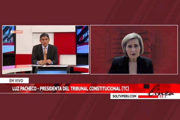 LA PRESIDENTA DEL TRIBUNAL CONSTITUCIONAL2