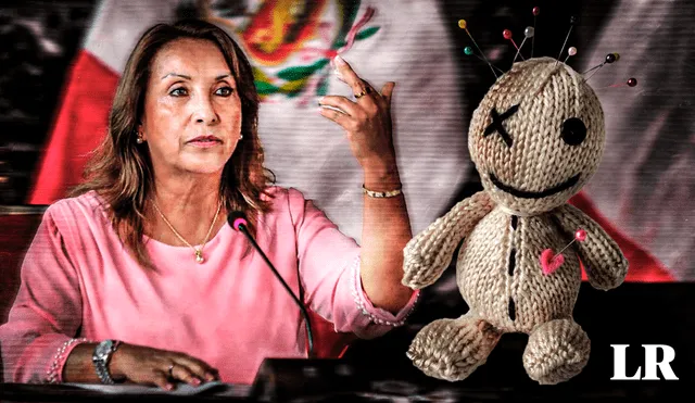 Dina Boluarte tenía un muñeco