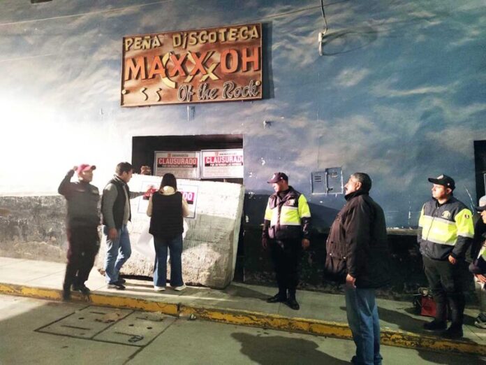 CLAUSURAN LOCALES NOCTURNOS 1
