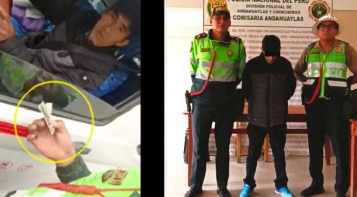 CONDUCTOR ES DETENIDO POR INTENTAR