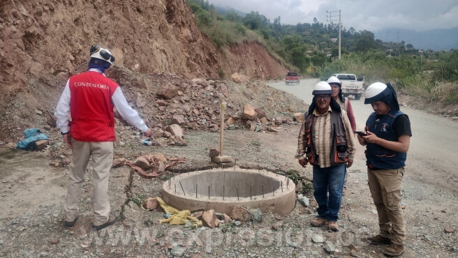 CONTRALORÍA IDENTIFICA RIESGOS EN OBRA