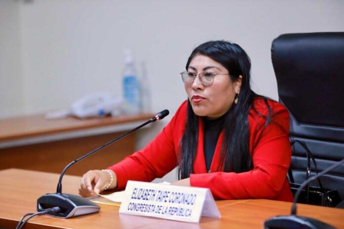 CONGRESISTA ELIZABETH TAIPE