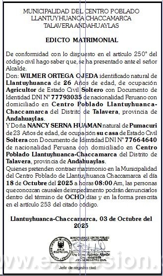 cHACCAMARCA