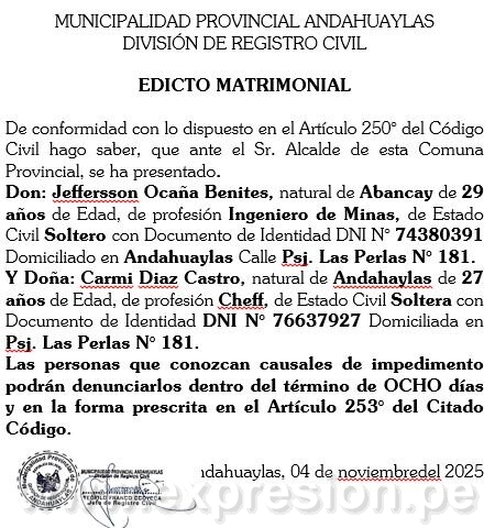 Edicto