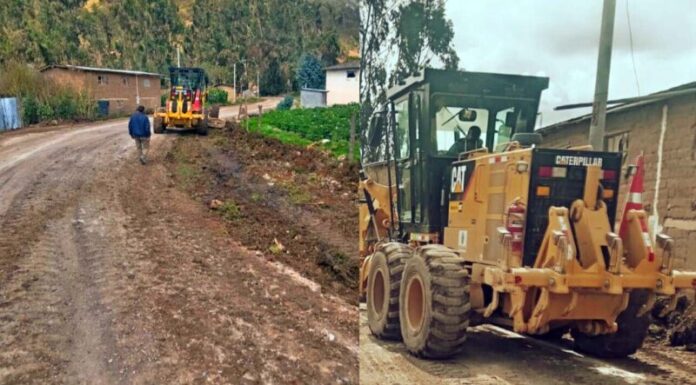 Paucha COMUNIDAD DE PACUCHA EJECUTA MANTENIMIENTO DE VÍA | EXPRESIÓN DIARIO