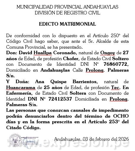Edicto