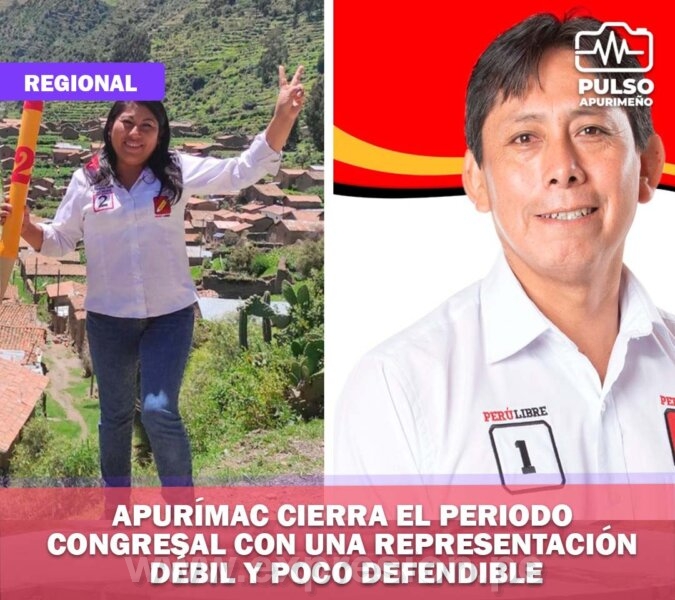 APURÍMAC CIERRA EL PERIODO CONGRESAL