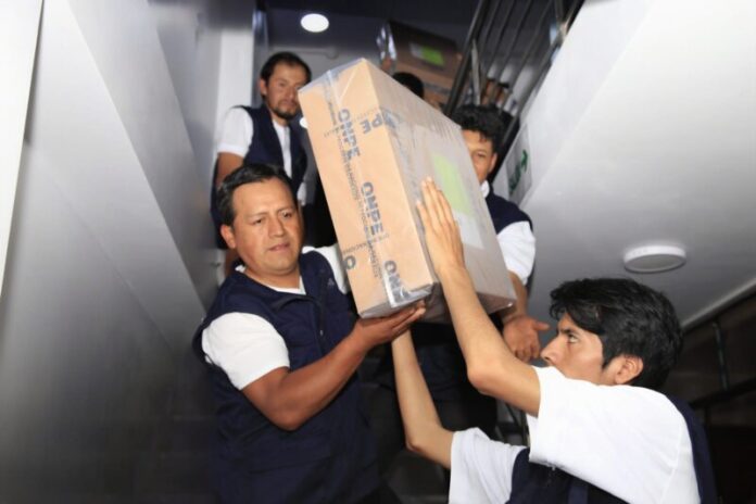 ODPE ANDAHUAYLAS RECIBE MATERIAL (1)