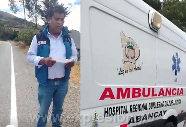 Ambulancia se malogra