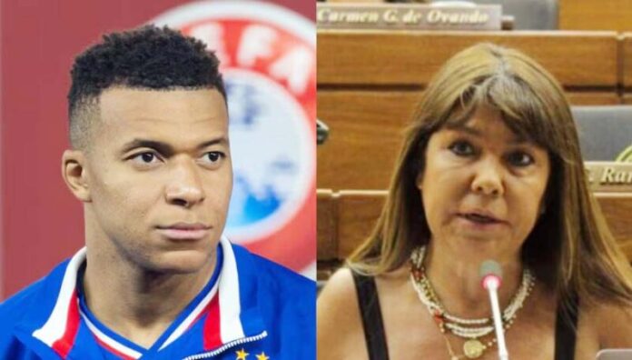 MBAPPÉ ESTALLA CONTRA SENADORA