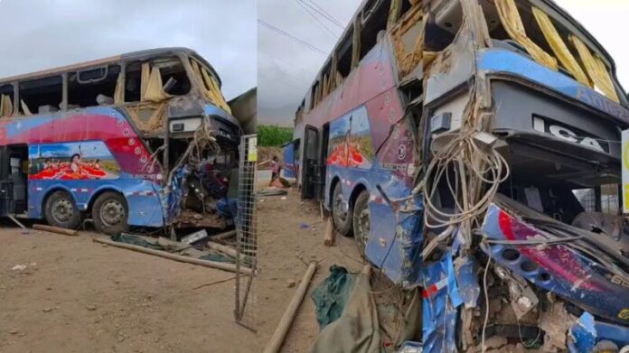 TRÁGICO ACCIDENTE DE BUS