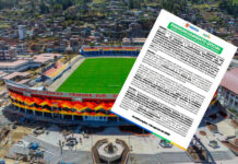 PIDEN ACELERAR OBRAS DEL ESTADIO LOS CHANKAS
