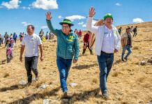 GUIDO Y PARMI COMPARTEN JORNADA EN EL TRADICIONAL CHACCO DE VICUÑAS