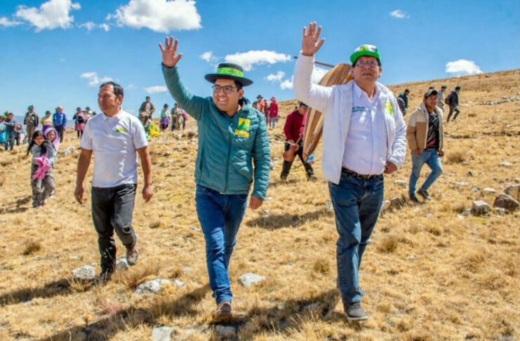GUIDO Y PARMI COMPARTEN JORNADA EN EL TRADICIONAL CHACCO DE VICUÑAS