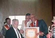 HOMENAJE A DON CAMILO ABUHADBA ABEDRABO, ALCALDE DE ANDAHUAYLAS