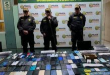 INCAUTAN 352 CELULARES Y MÁS DE 200 CHIPS EN OPERATIVO CONTRA EL MERCADO ILEGAL