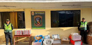 INCAUTAN MÁS DE 5 MIL CAJETILLAS DE CIGARRILLOS DURANTE OPERATIVO POLICIAL