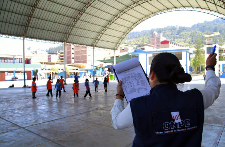 ODPE ANDAHUAYLAS VERIFICA LOCALES DE VOTACIÓN PARA LAS ELECCIONES REGIONALES Y MUNICIPALES 2026