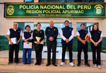 ONPE COORDINA ACCIONES DE SEGURIDAD CON LA PNP EN APURÍMAC