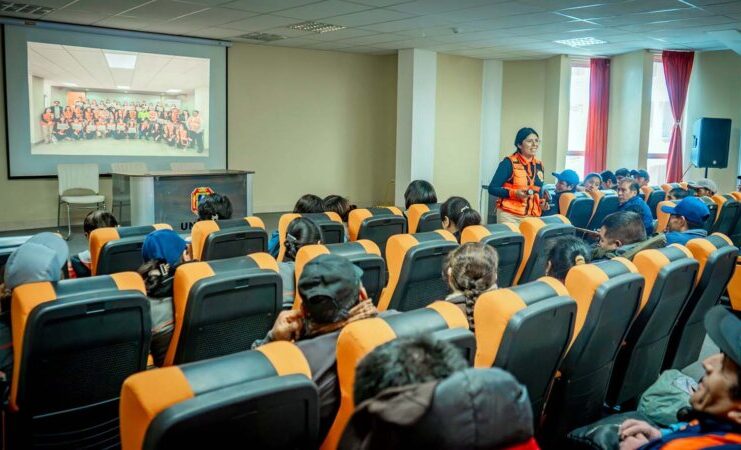 PERSONAL DE SERVICIO DE LA UNAJMA SE PREPARA PARA RESPONDER ANTE EMERGENCIAS