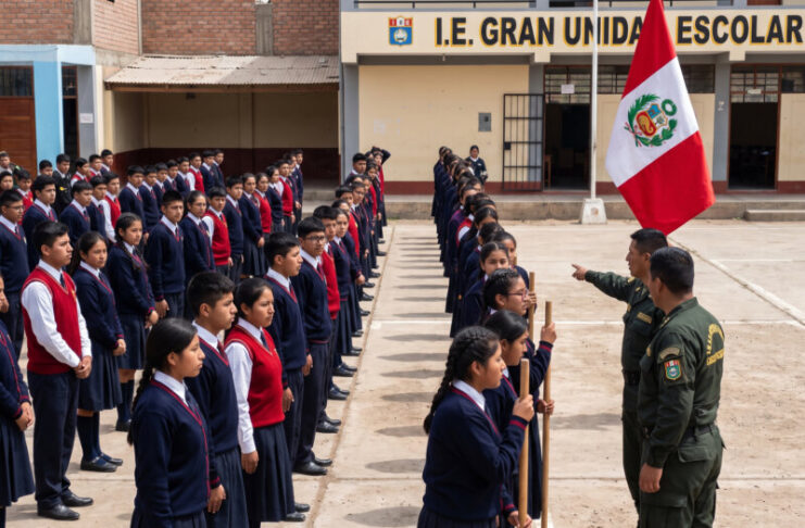 Con el propósito de establecer la instrucción premilitar en la Educación Básica Regular.