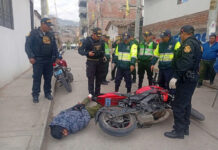 SERENAZGO Y PNP DETIENEN A SUJETO ARMADO TRAS OPERATIVO CERCO EN SAN JUAN BAUTISTA