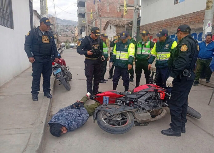 SERENAZGO Y PNP DETIENEN A SUJETO