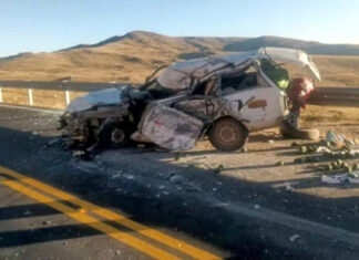 OCROS: UN FALLECIDO Y VARIOS HERIDOS TRAS VIOLENTA COLISIÓN ENTRE VEHÍCULO Y TRÁILER EN LA VÍA AYACUCHO–ANDAHUAYLAS