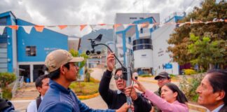 UNAMBA CAPACITA A EQUIPO TÉCNICO PARA INSTALACIÓN DE NUEVA ESTACIÓN METEOROLÓGICA