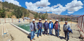 CURAHUASI: VERIFICAN AVANCES DEL PROYECTO DE RIEGO CCOC HUA, PALMIRA Y HAQUIRA