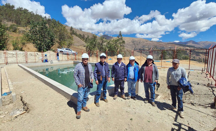 CURAHUASI: VERIFICAN AVANCES DEL PROYECTO DE RIEGO CCOC HUA, PALMIRA Y HAQUIRA