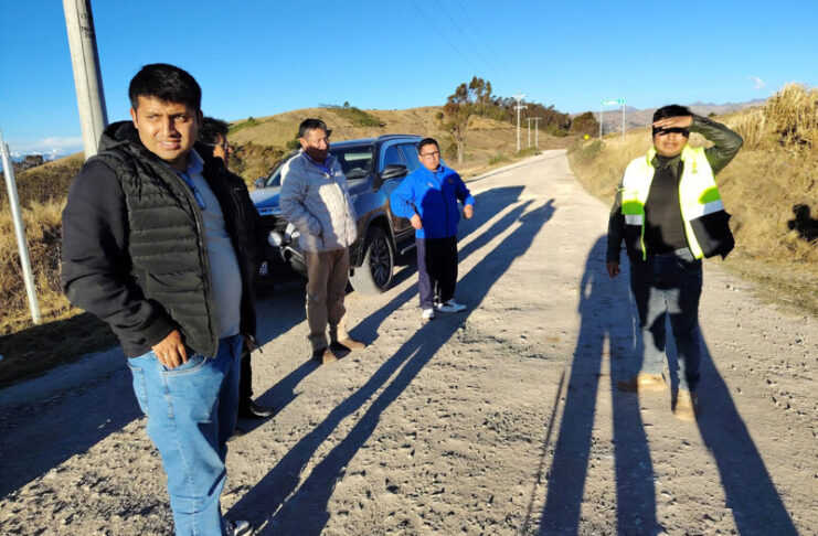 VÍA DE EVITAMIENTO POR LA MARGEN IZQUIERDA: VERIFICAN AVANCE DEL ESTUDIO TOPOGRÁFICO